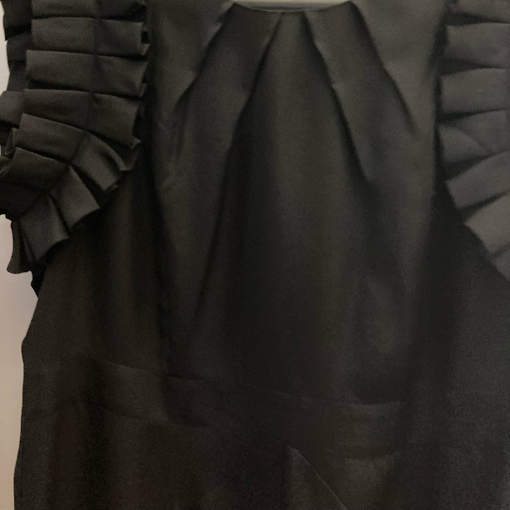 Black cocktail dress